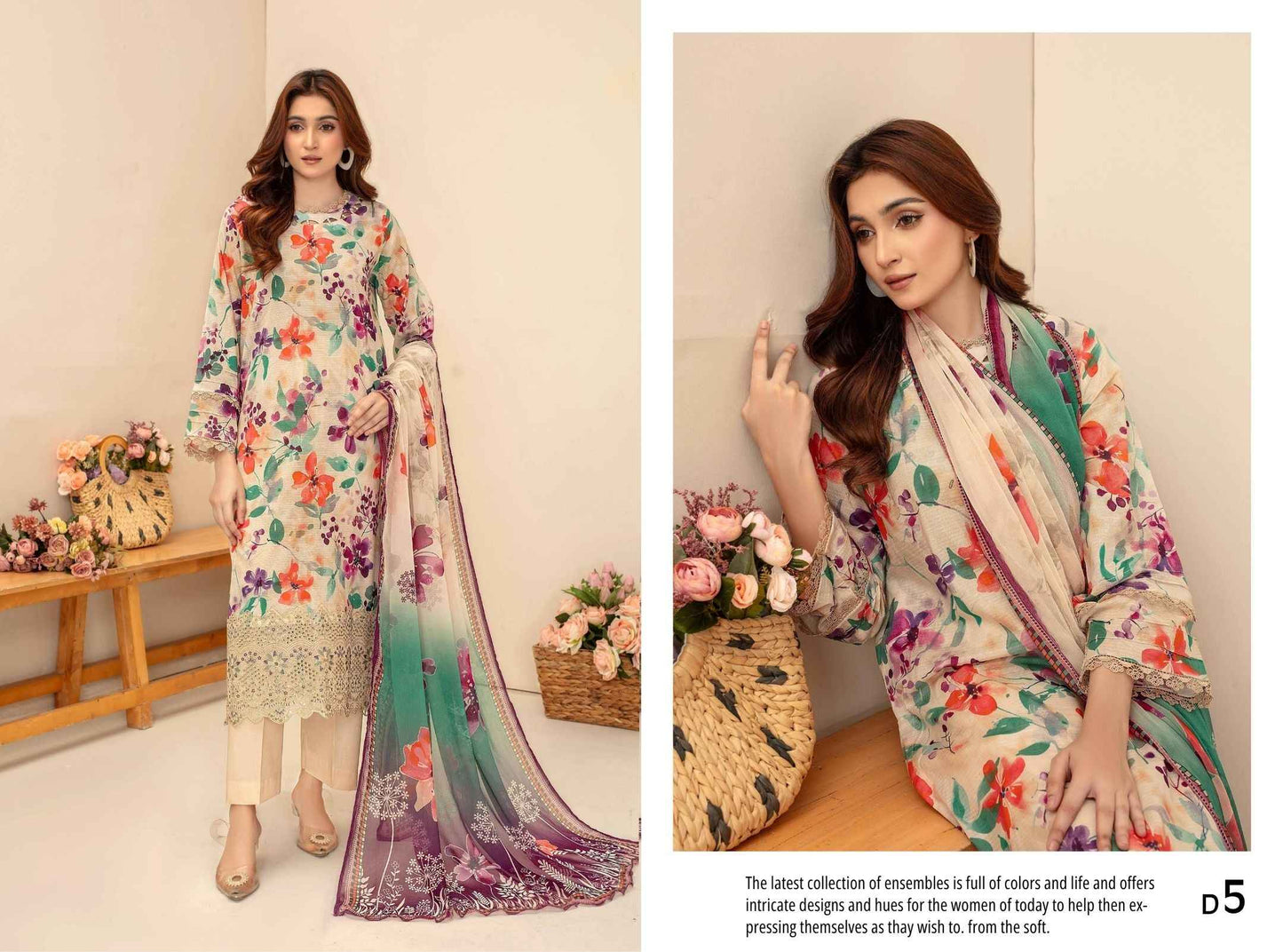 Print And Petals By Zara Meer vol 281 D 05