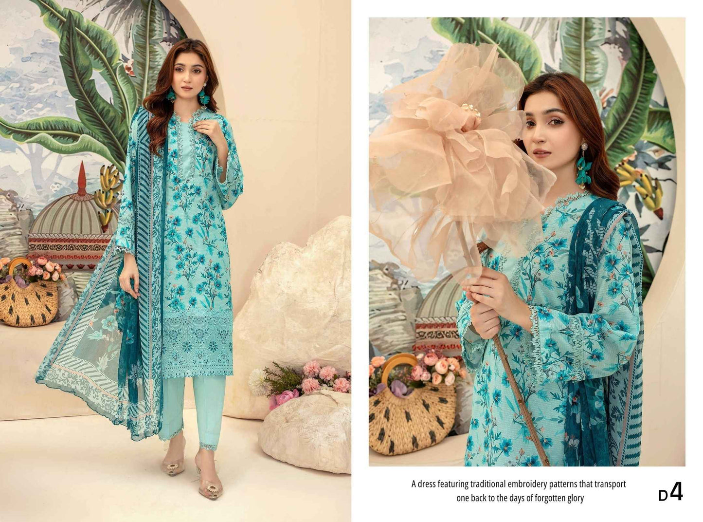 Print And Petals By Zara Meer vol 281 D 04