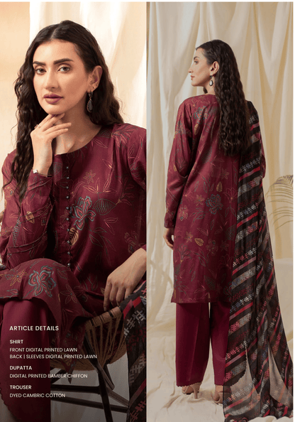 UNSTITCHED 3-PIECE COLLECTION D06