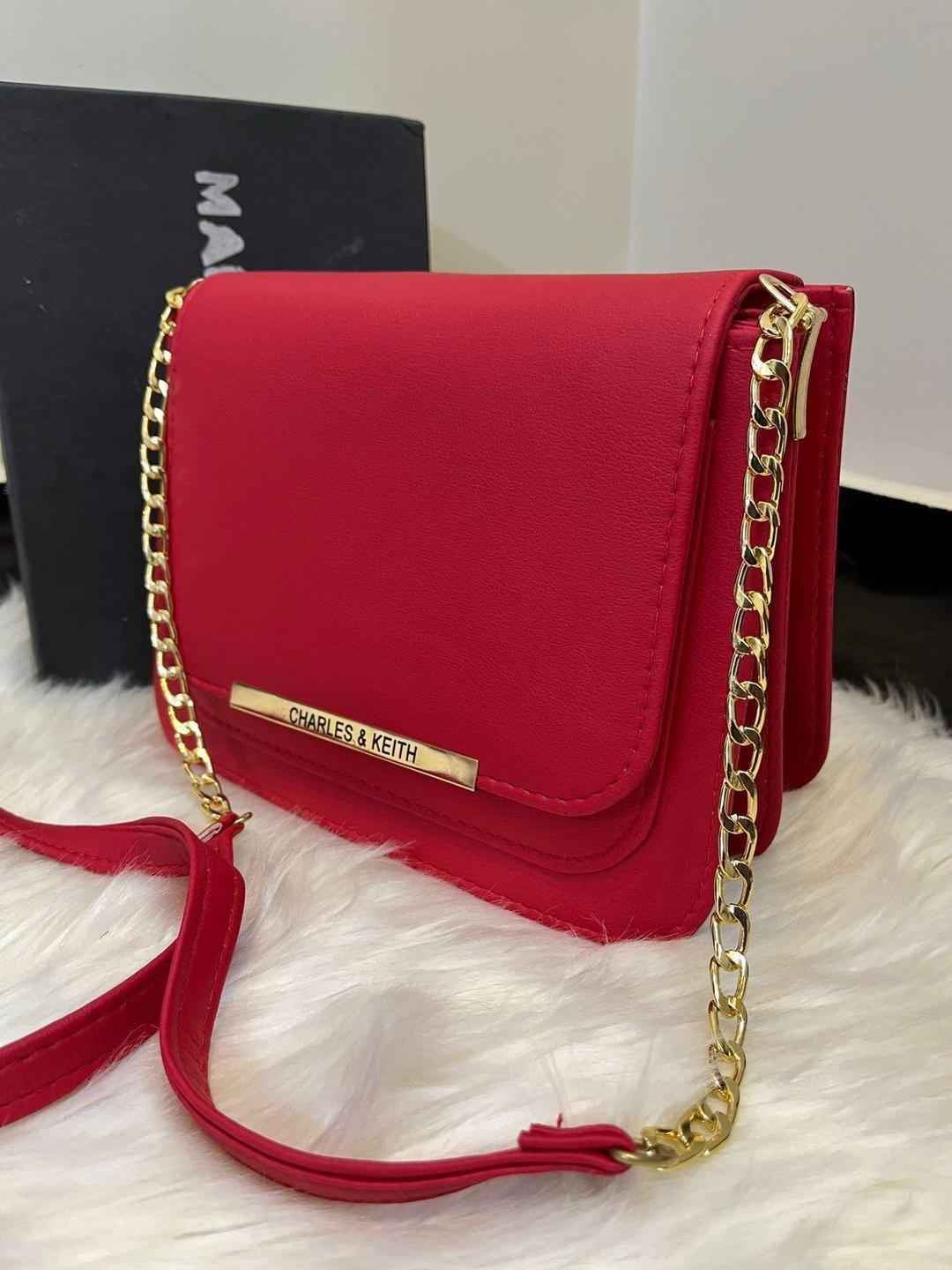 Chic Red Crossbody Bag