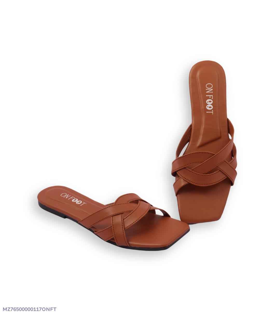 Women's Rexine Fancy Slippers