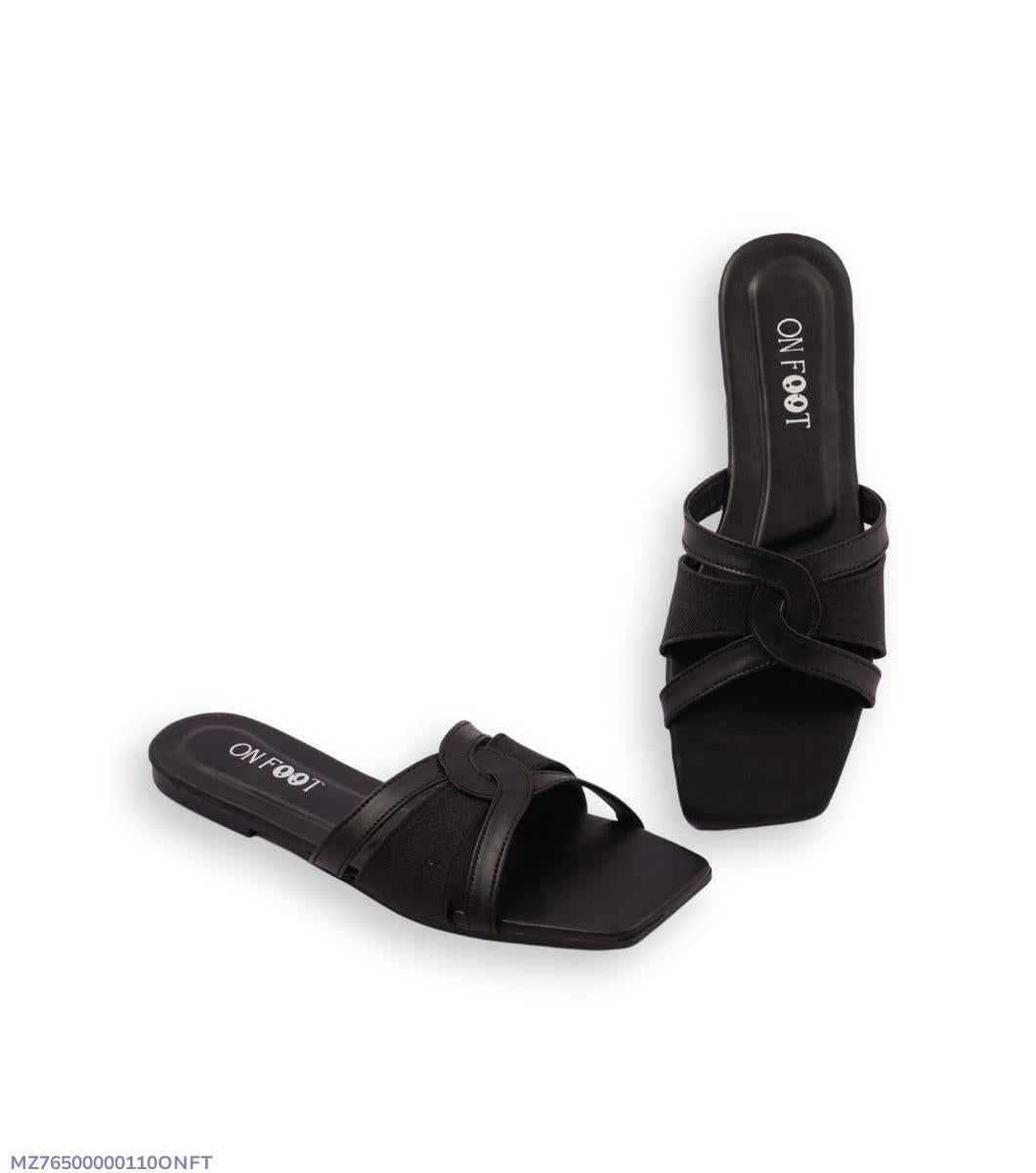 Women's Rexine Fancy Slippers