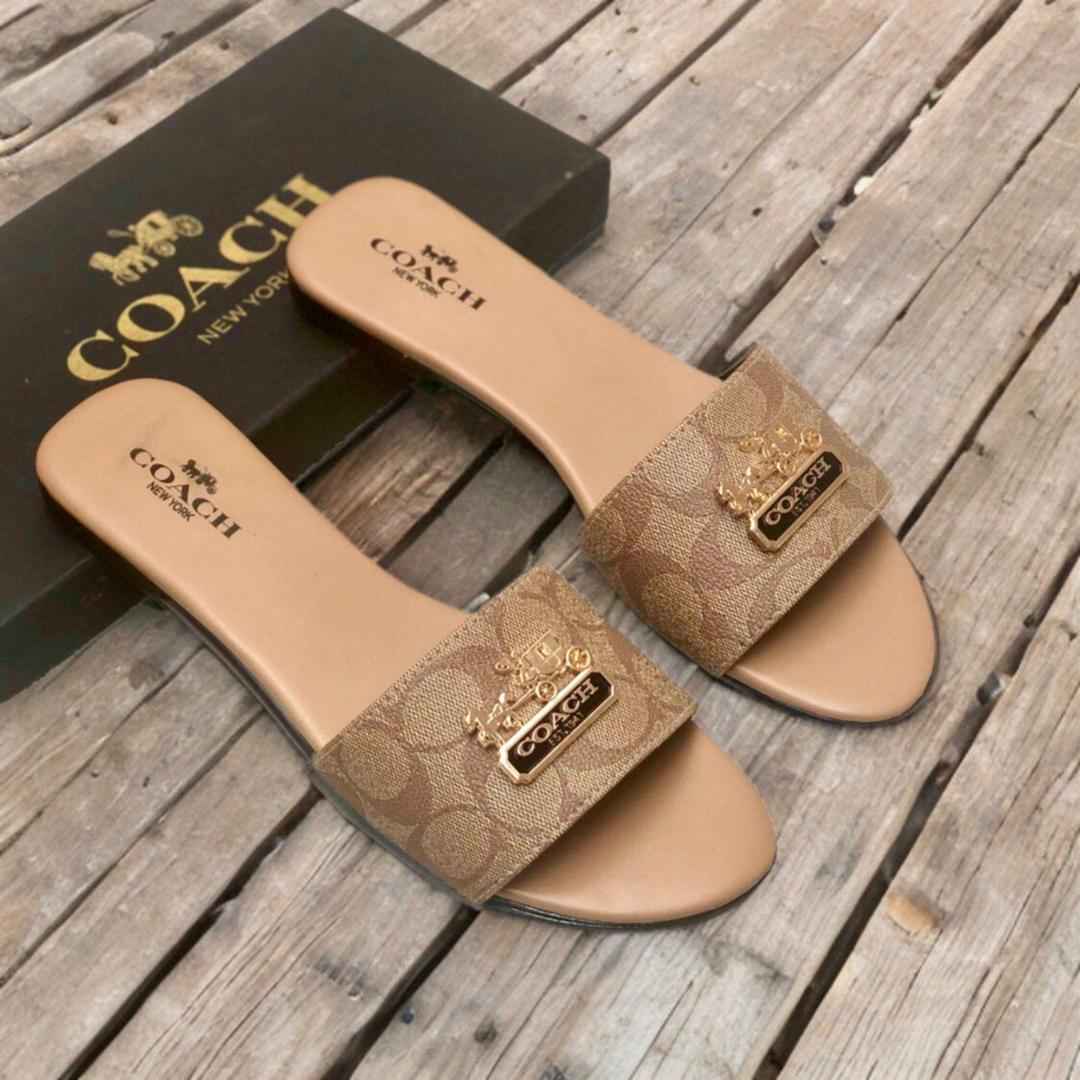 Women’s Formal Brown Synthetic Leather Flats