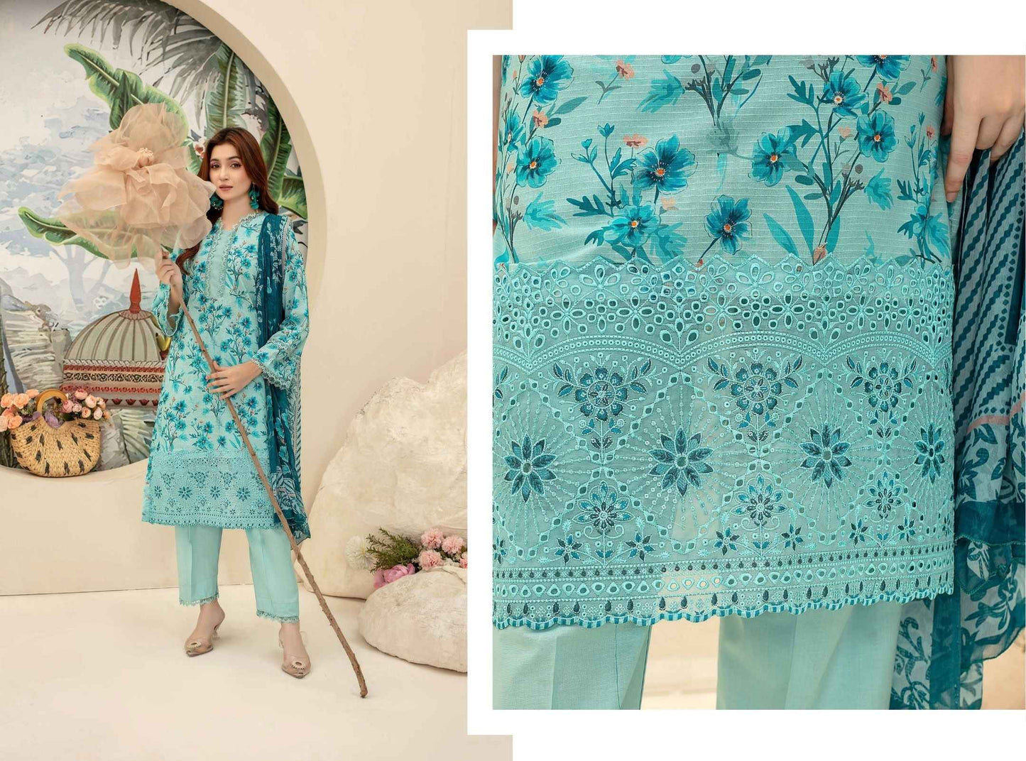 Print And Petals By Zara Meer vol 281 D 04