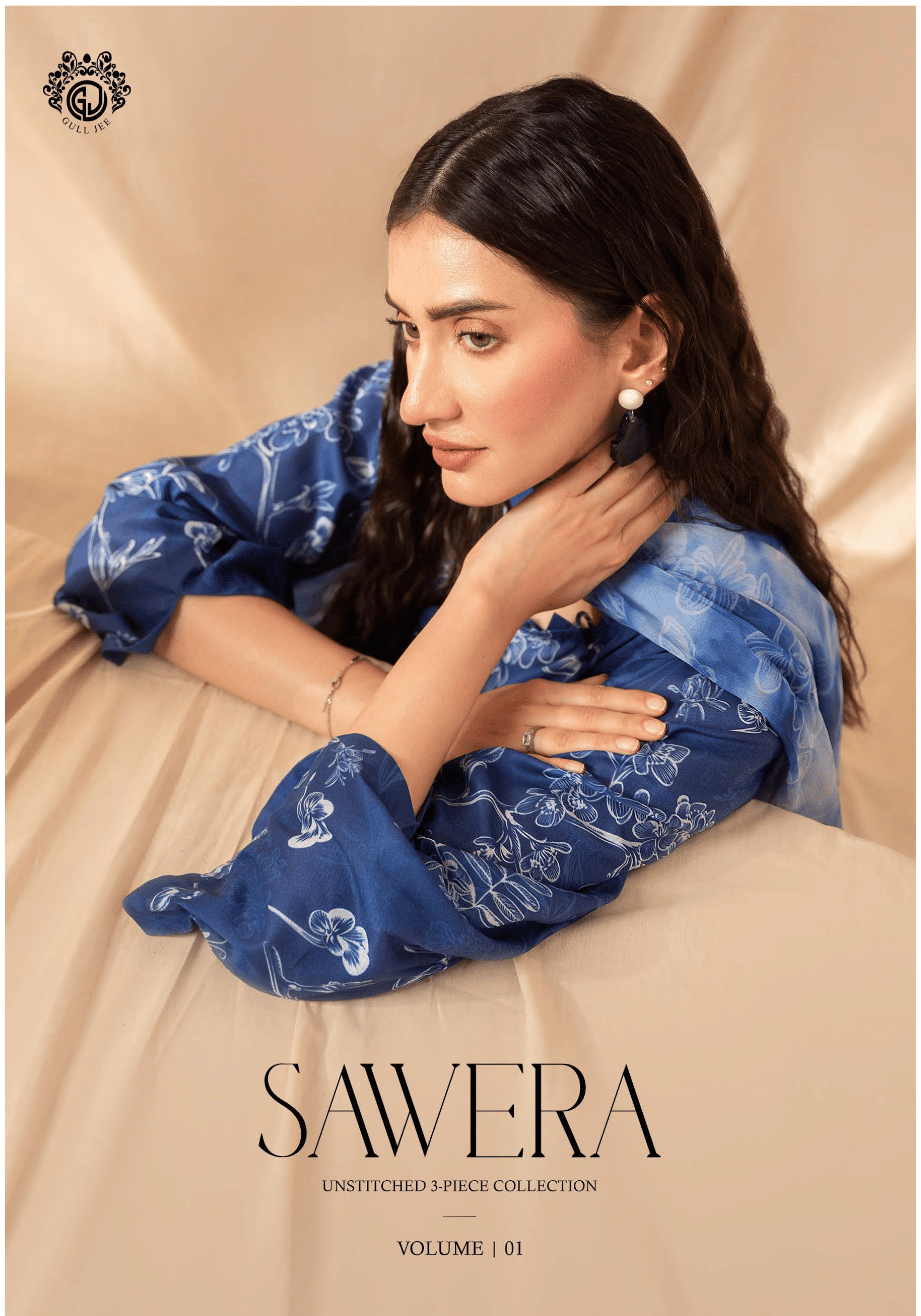 UNSTITCHED 3-PIECE COLLECTION D09