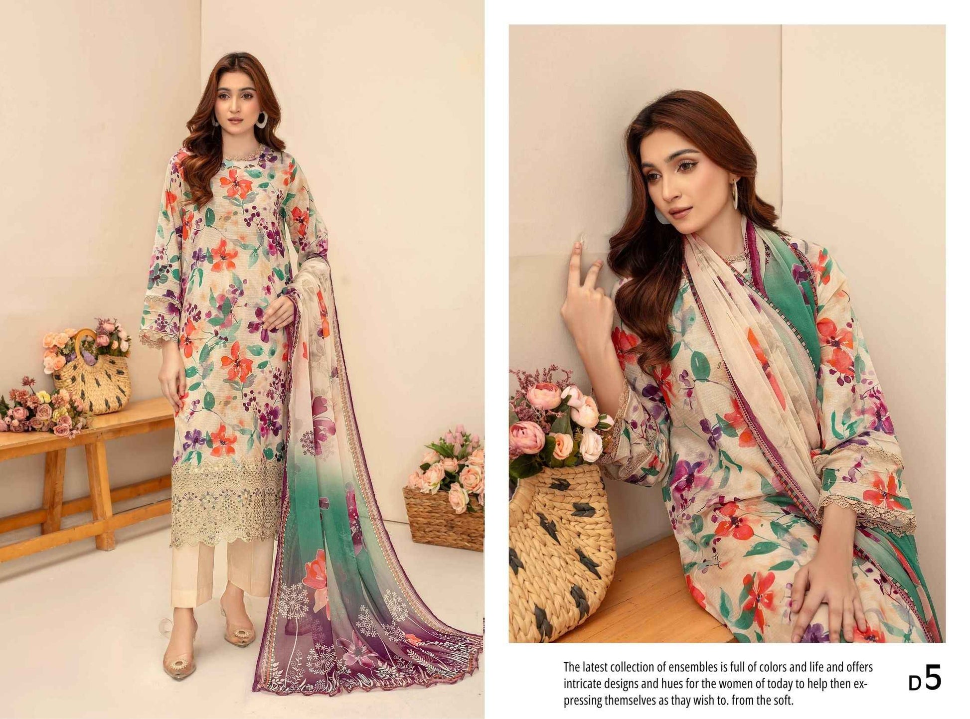 Print And Petals By Zara Meer vol 281 D 05