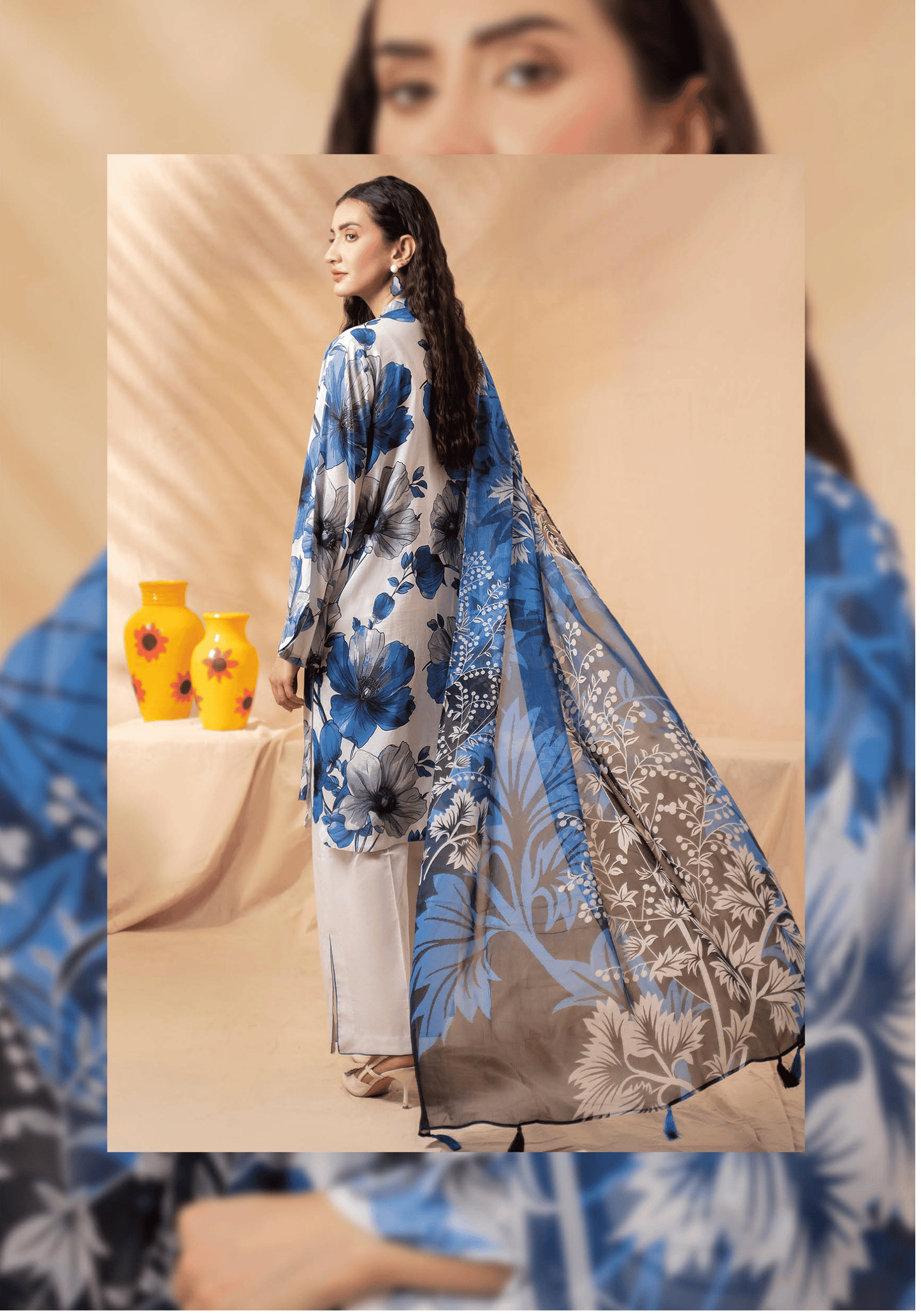 UNSTITCHED 3-PIECE COLLECTION D08