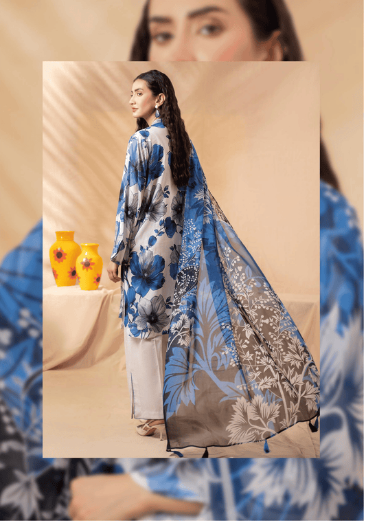 UNSTITCHED 3-PIECE COLLECTION D08