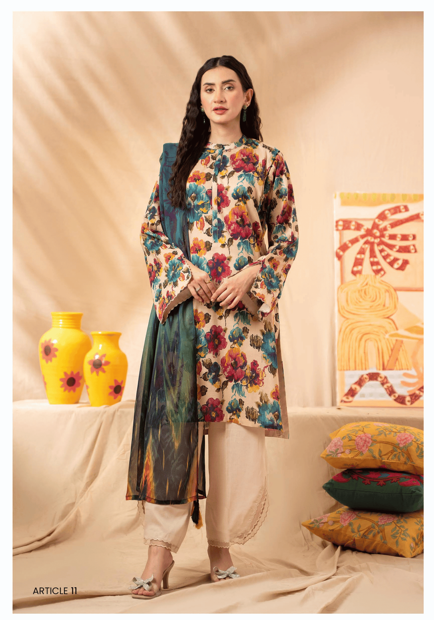 UNSTITCHED 3-PIECE COLLECTION D 11