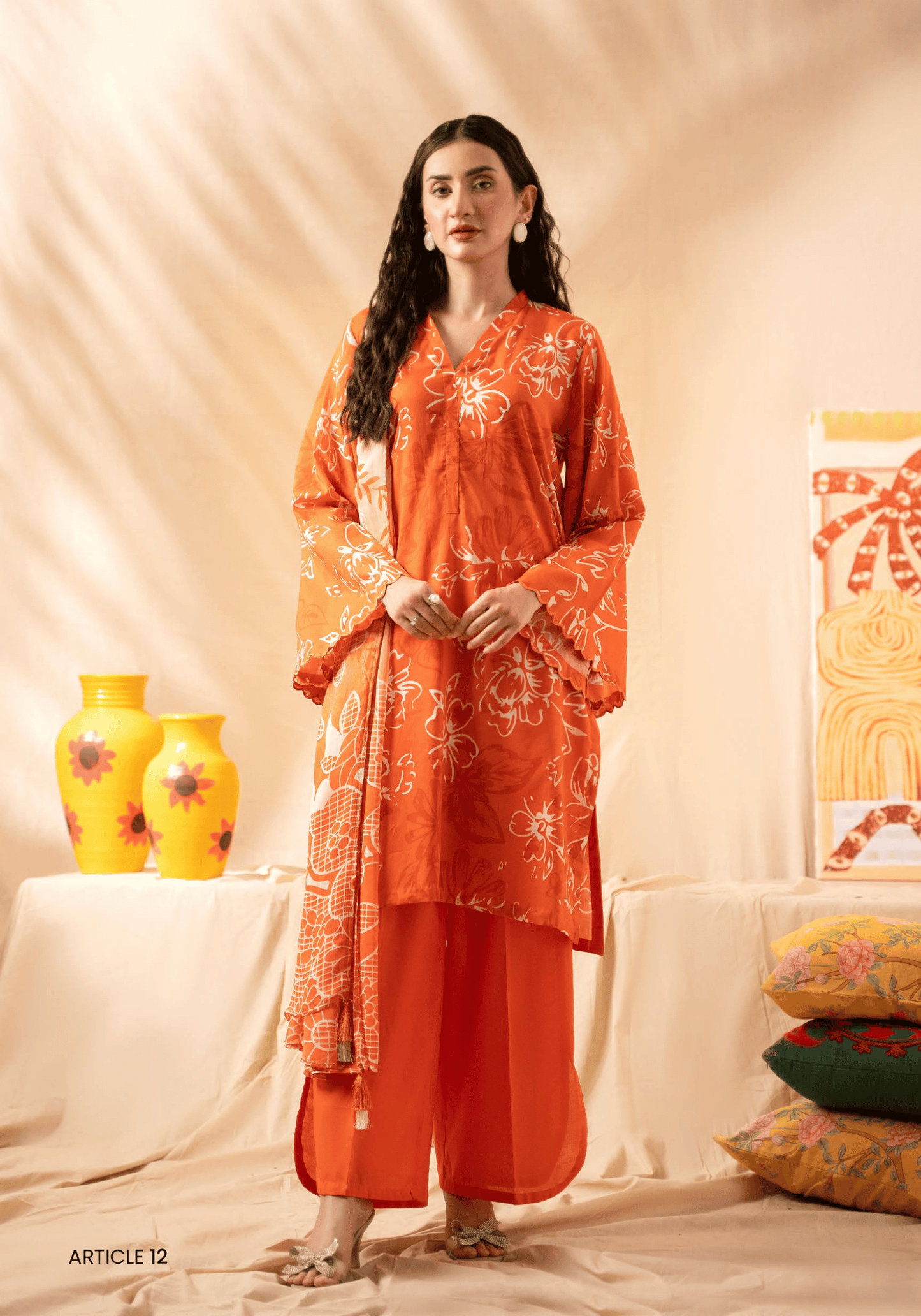 UNSTITCHED 3-PIECE COLLECTION D 12