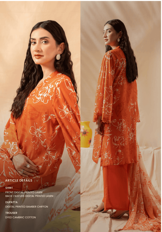 UNSTITCHED 3-PIECE COLLECTION D 12