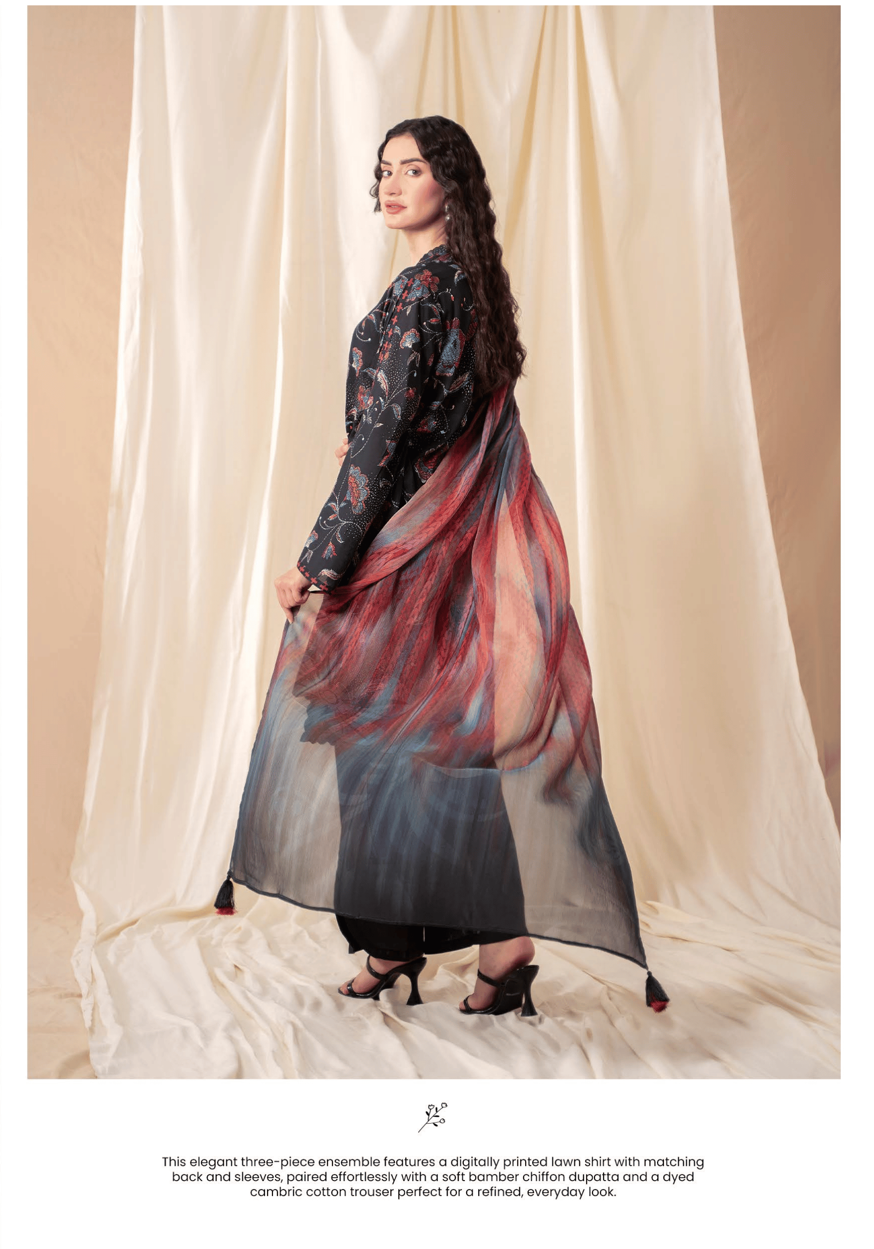 UNSTITCHED 3-PIECE COLLECTION D01