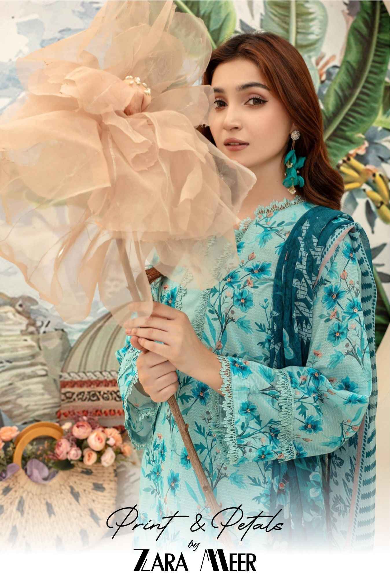 Print And Petals By Zara Meer vol 281 D 04