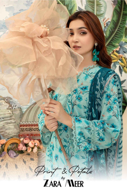 Print And Petals By Zara Meer vol 281 D 04