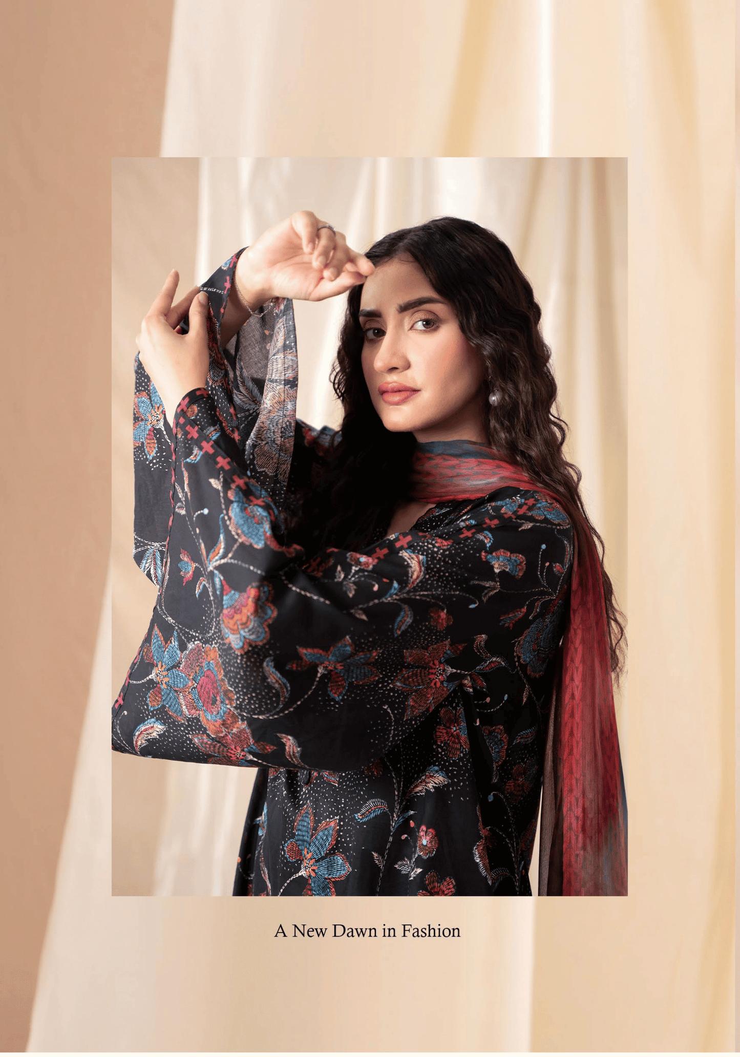 UNSTITCHED 3-PIECE COLLECTION D01