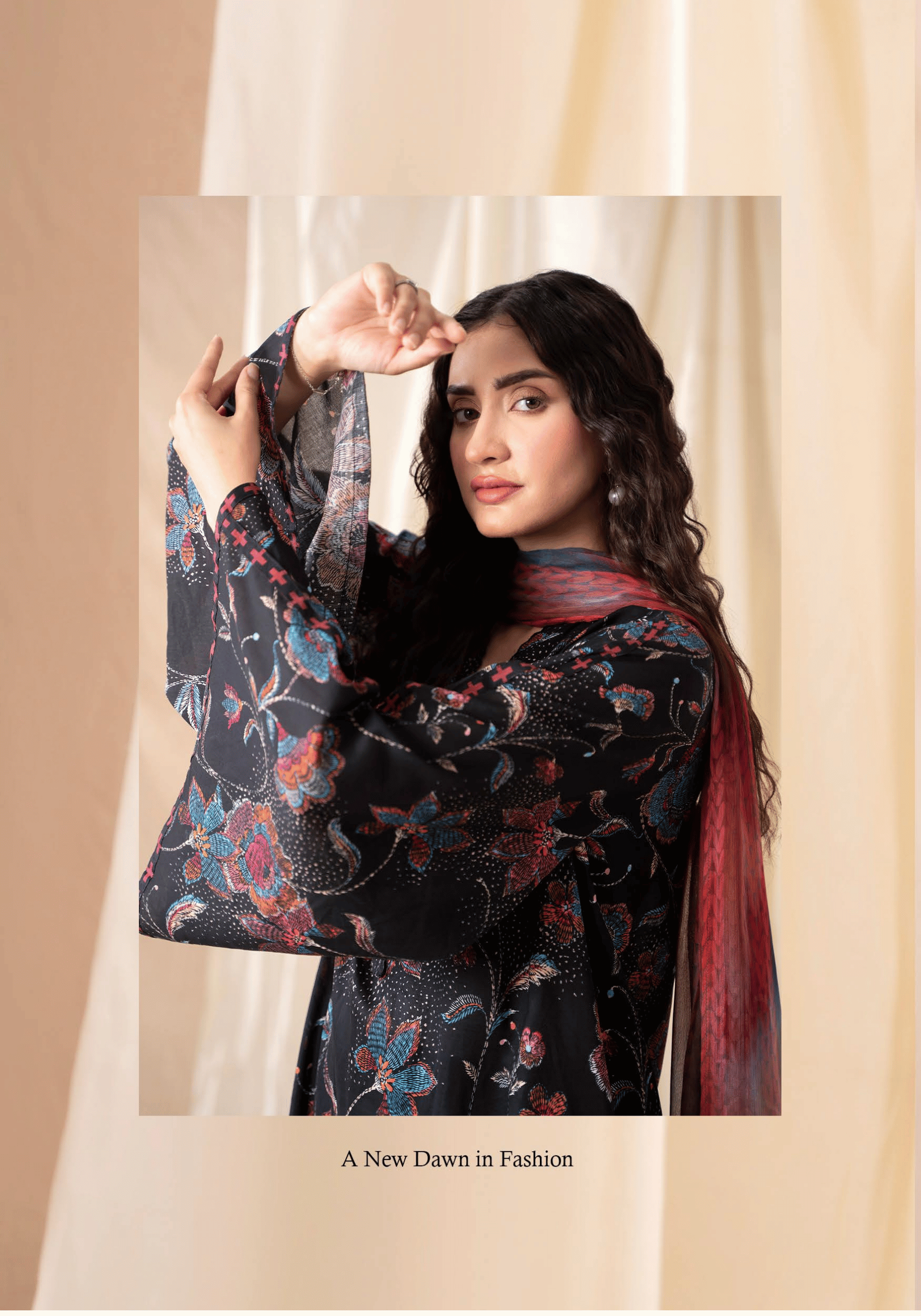 UNSTITCHED 3-PIECE COLLECTION D01