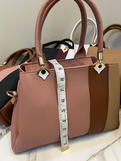 Women's Rexine Plain Shoulder Bag