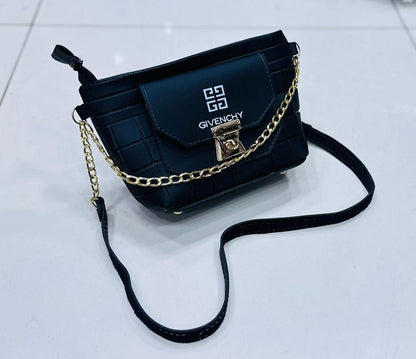 Multicolor Girl's Chain Crossbody Bag - 1 Pc Stylish Accessory