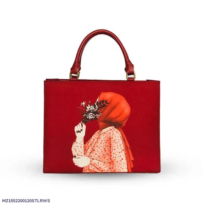 Women's Canvas Printed Tote Bag