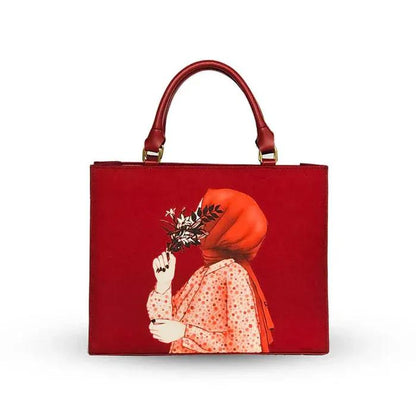 Women's Canvas Printed Tote Bag
