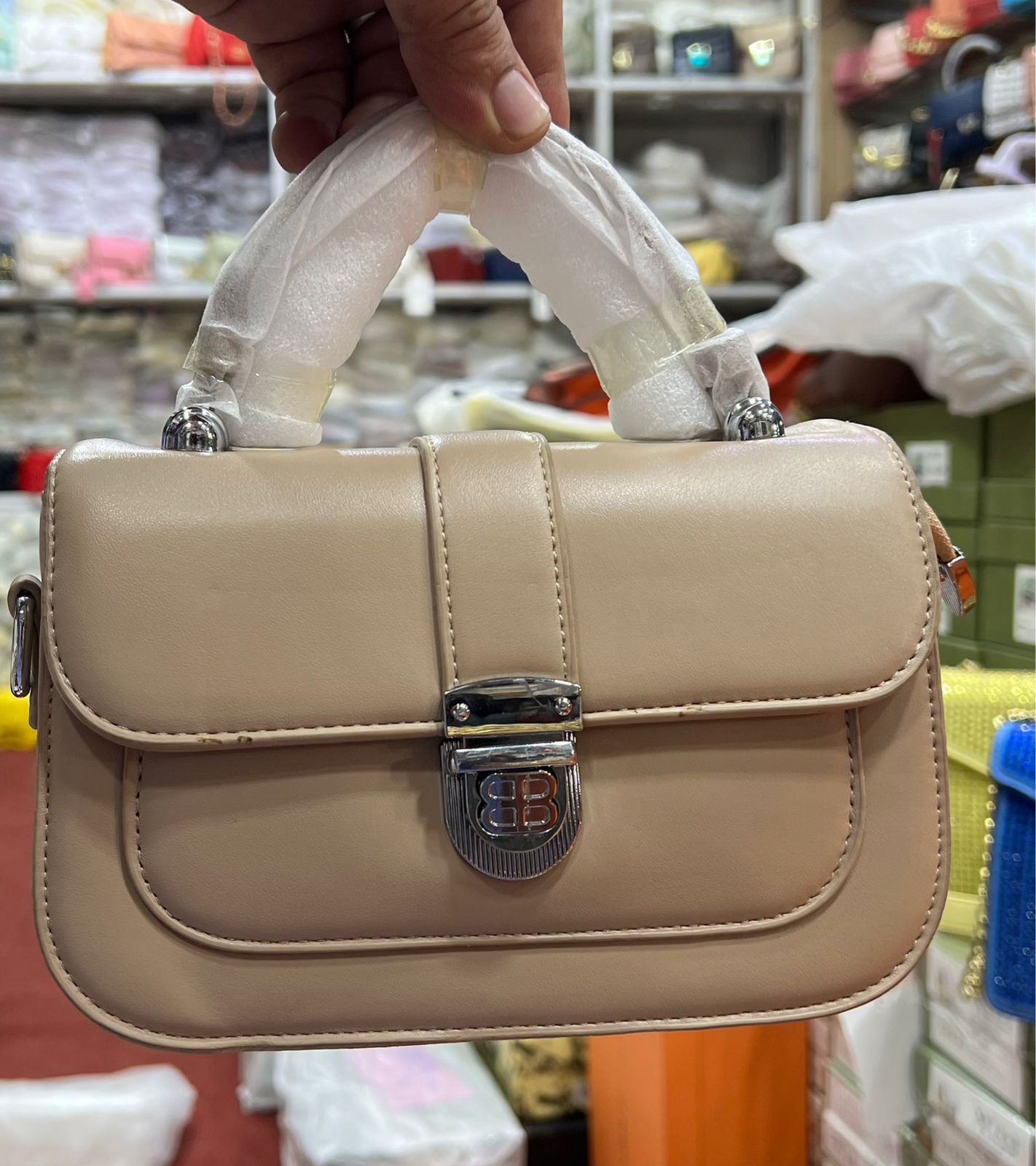 Luxury handbag premium feel