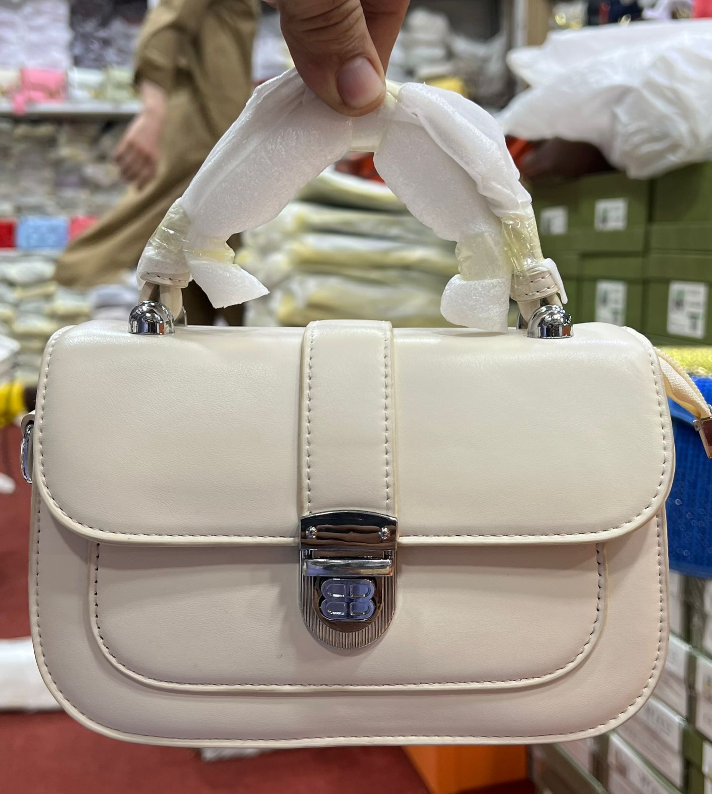 Luxury handbag premium feel