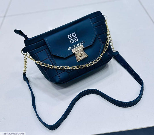 Multicolor Girl's Chain Crossbody Bag - 1 Pc Stylish Accessory