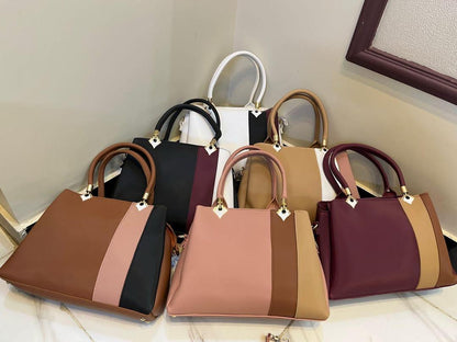 Women's Rexine Plain Shoulder Bag