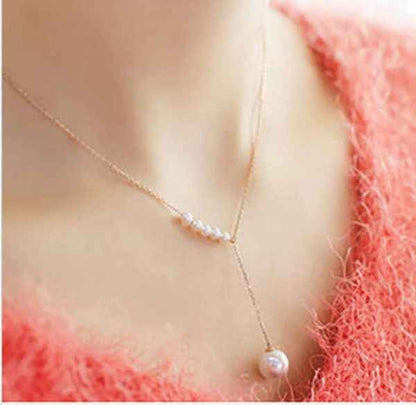 Silver Stylish Clavicle Pendent