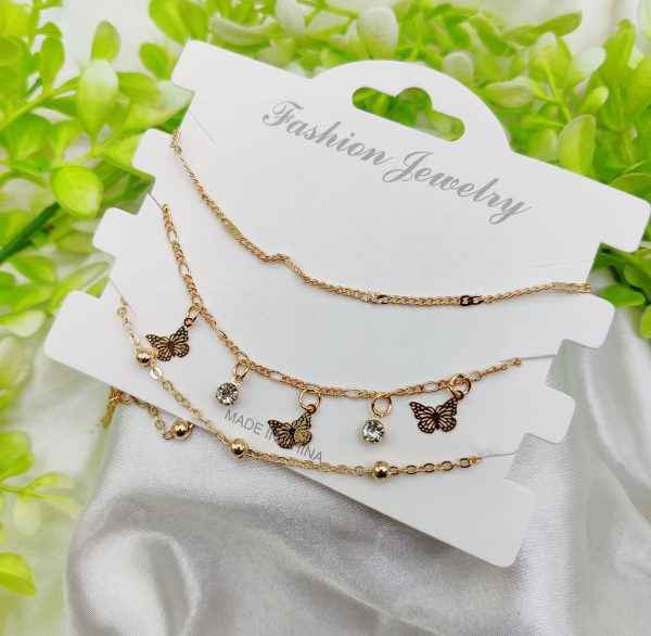Imported Triple-layered Adjustable Bracelet Set | Best Quality Artificial Bracelet For Girls & Women | Bracelet For Every Occasion