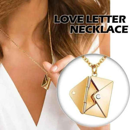 Love Letter Envelop Pendent For Girls