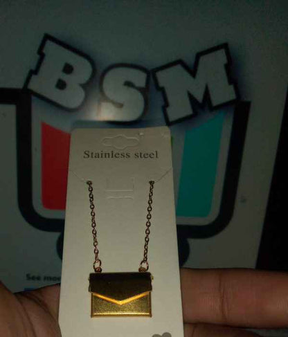 Love Letter Envelop Pendent For Girls