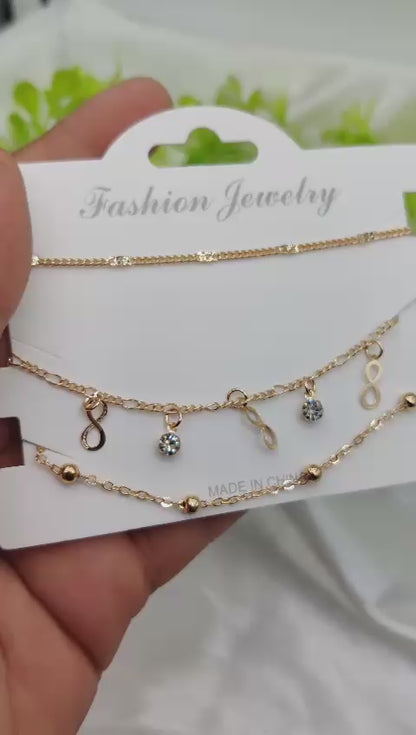 Imported Triple-layered Adjustable Bracelet Set | Best Quality Artificial Bracelet For Girls & Women | Bracelet For Every Occasion